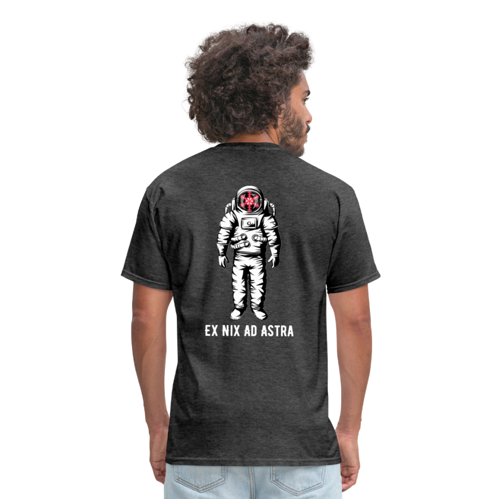 SnowBrains "Ex Nix Ad Astra" T-Shirt - heather black