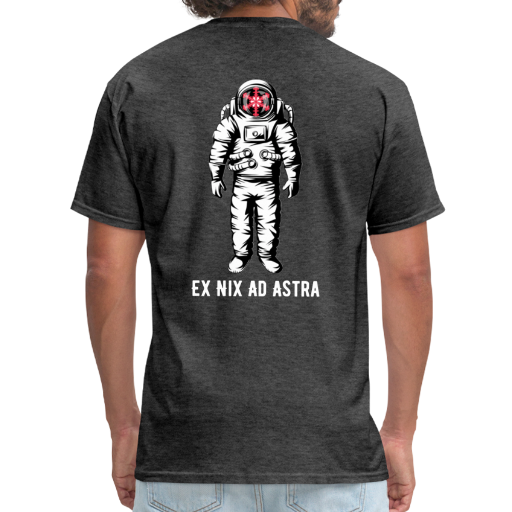 SnowBrains "Ex Nix Ad Astra" T-Shirt - heather black