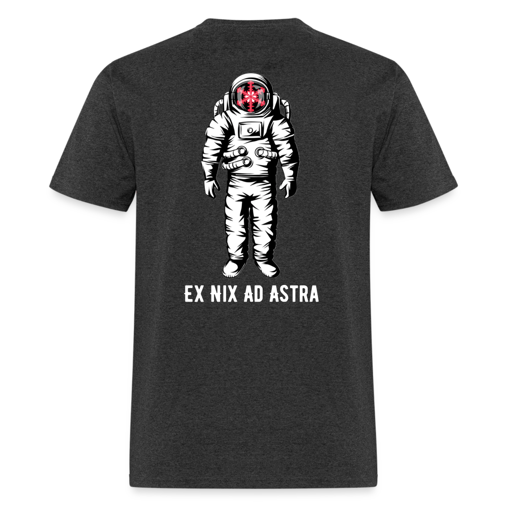 SnowBrains "Ex Nix Ad Astra" T-Shirt - heather black