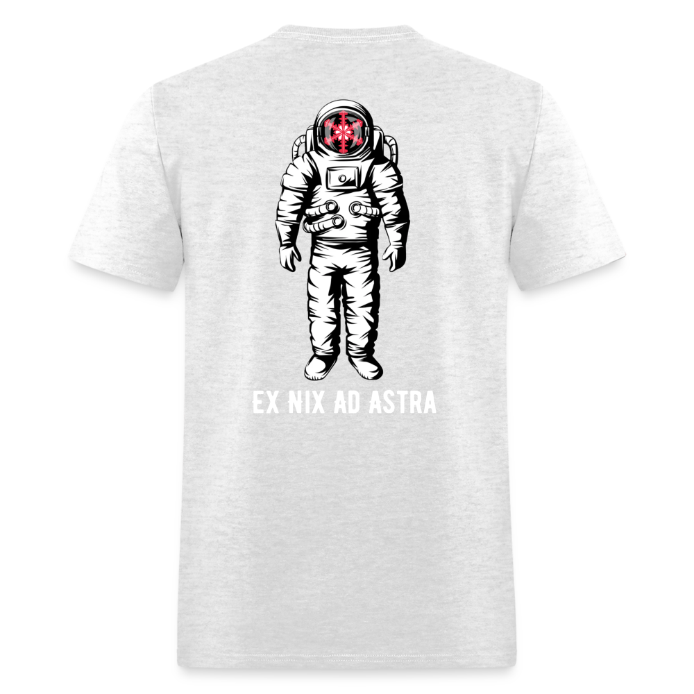 SnowBrains "Ex Nix Ad Astra" T-Shirt - light heather gray