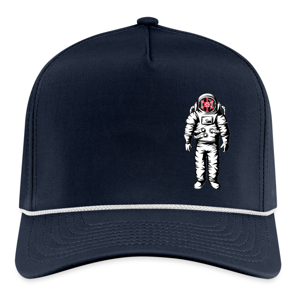 SnowBrains "Astronaut" Rope Cap - navy/white