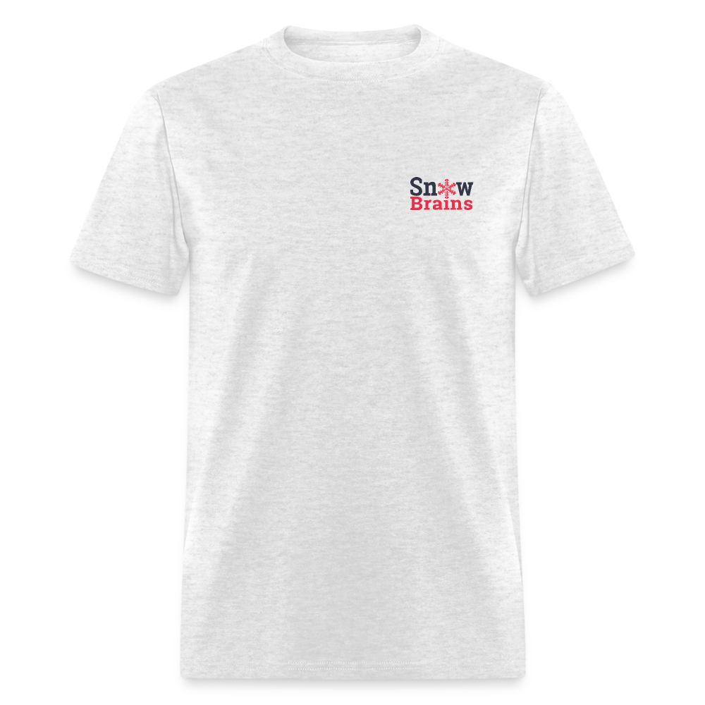 SnowBrains "Ex Nix Ad Astra" T-Shirt - light heather gray