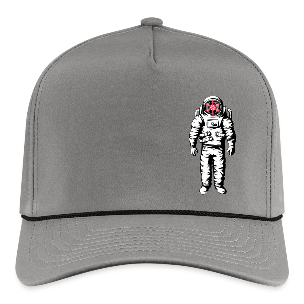 SnowBrains "Astronaut" Rope Cap - gray/black
