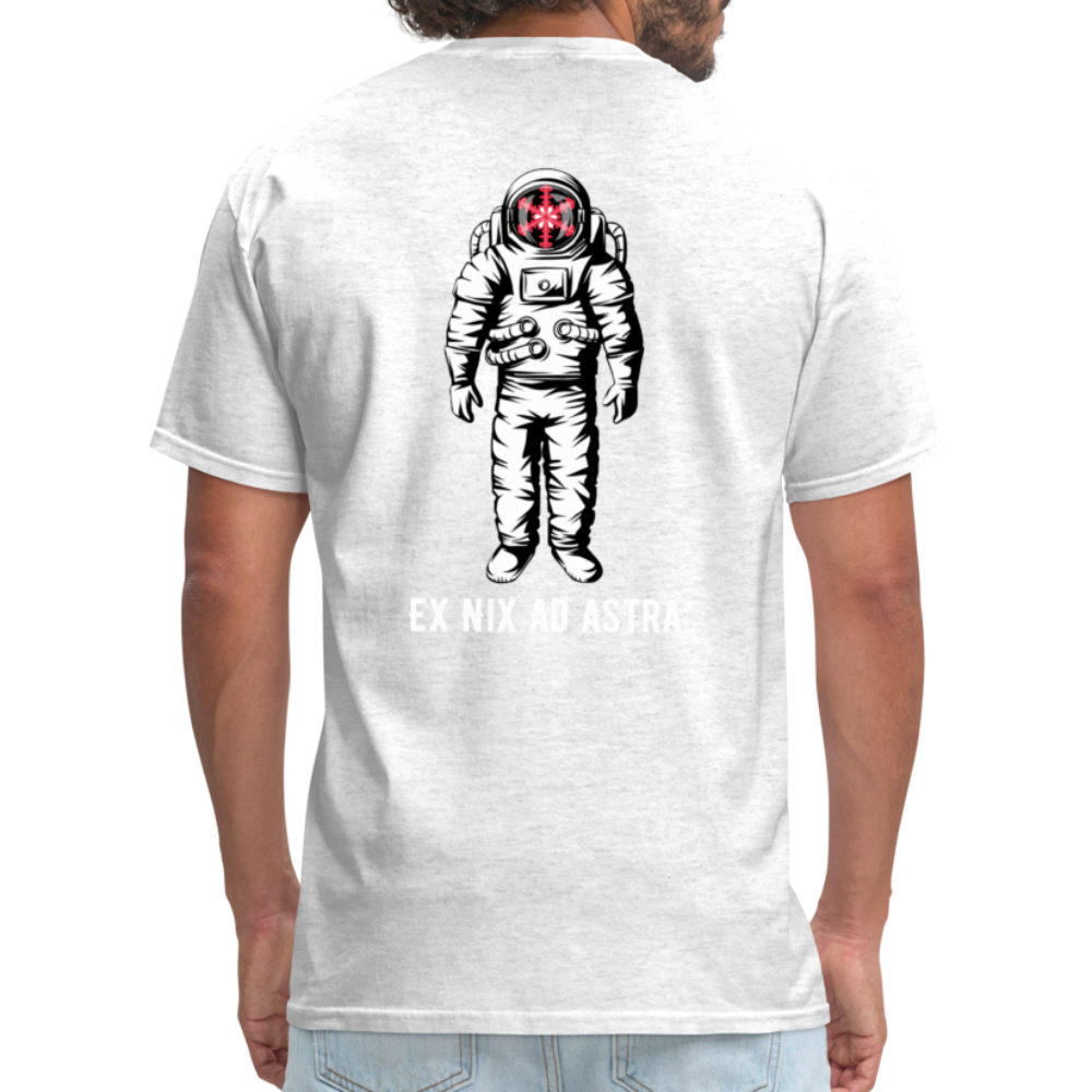 SnowBrains "Ex Nix Ad Astra" T-Shirt - light heather gray