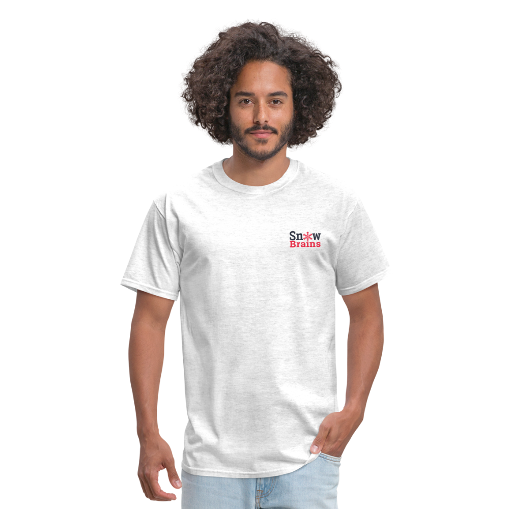 SnowBrains "Ex Nix Ad Astra" T-Shirt - light heather gray