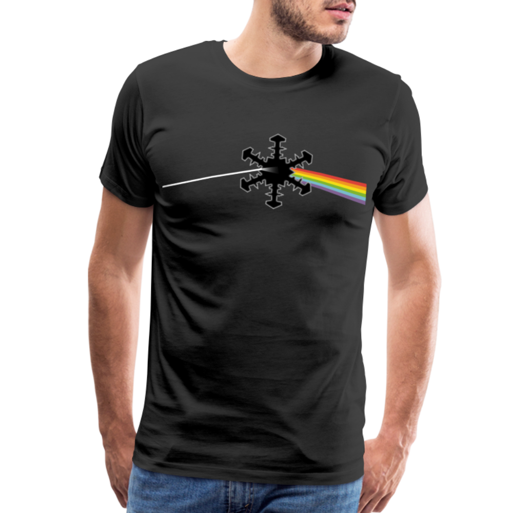 SnowBrains "Dark Side of the Snow" Men's Premium T-Shirt - black