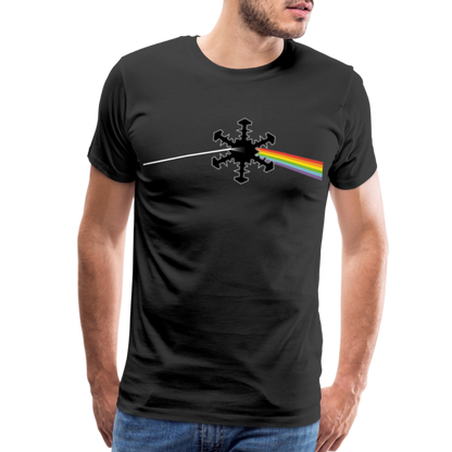 SnowBrains "Dark Side of the Snow" Men's Premium T-Shirt - black