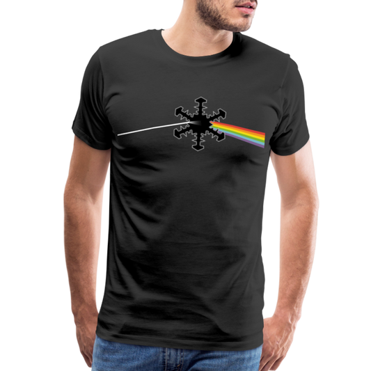 SnowBrains "Dark Side of the Snow" Men's Premium T-Shirt - black