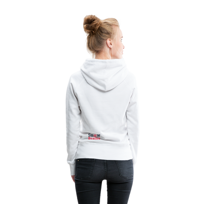 SnowBrains Dark Side of the Snow Women’s Hoodie - white