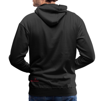 SnowBrains 'Chairlift' Men’s Premium Hoodie - black