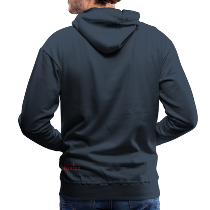 SnowBrains 'Chairlift' Men’s Premium Hoodie - navy