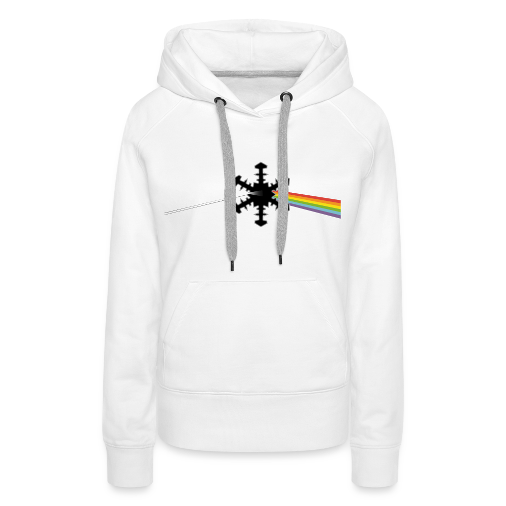 SnowBrains Dark Side of the Snow Women’s Hoodie - white