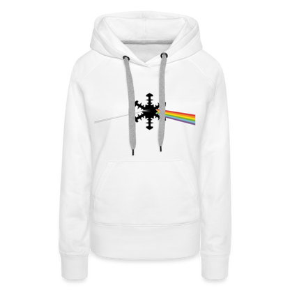 SnowBrains Dark Side of the Snow Women’s Hoodie - white