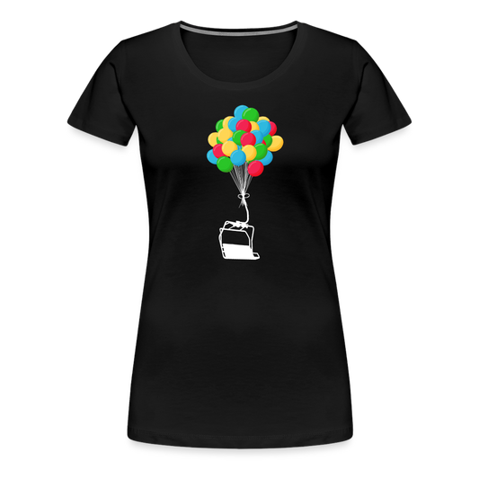 SnowBrains Balloon Chair Women's Premium T-Shirt - black