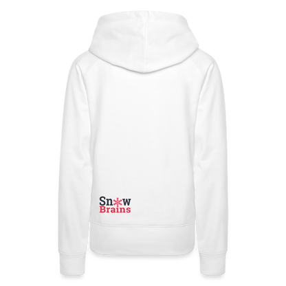 SnowBrains Dark Side of the Snow Women’s Hoodie - white