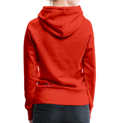 SnowBrains "Balloon Chair" Women’s Premium Hoodie - red