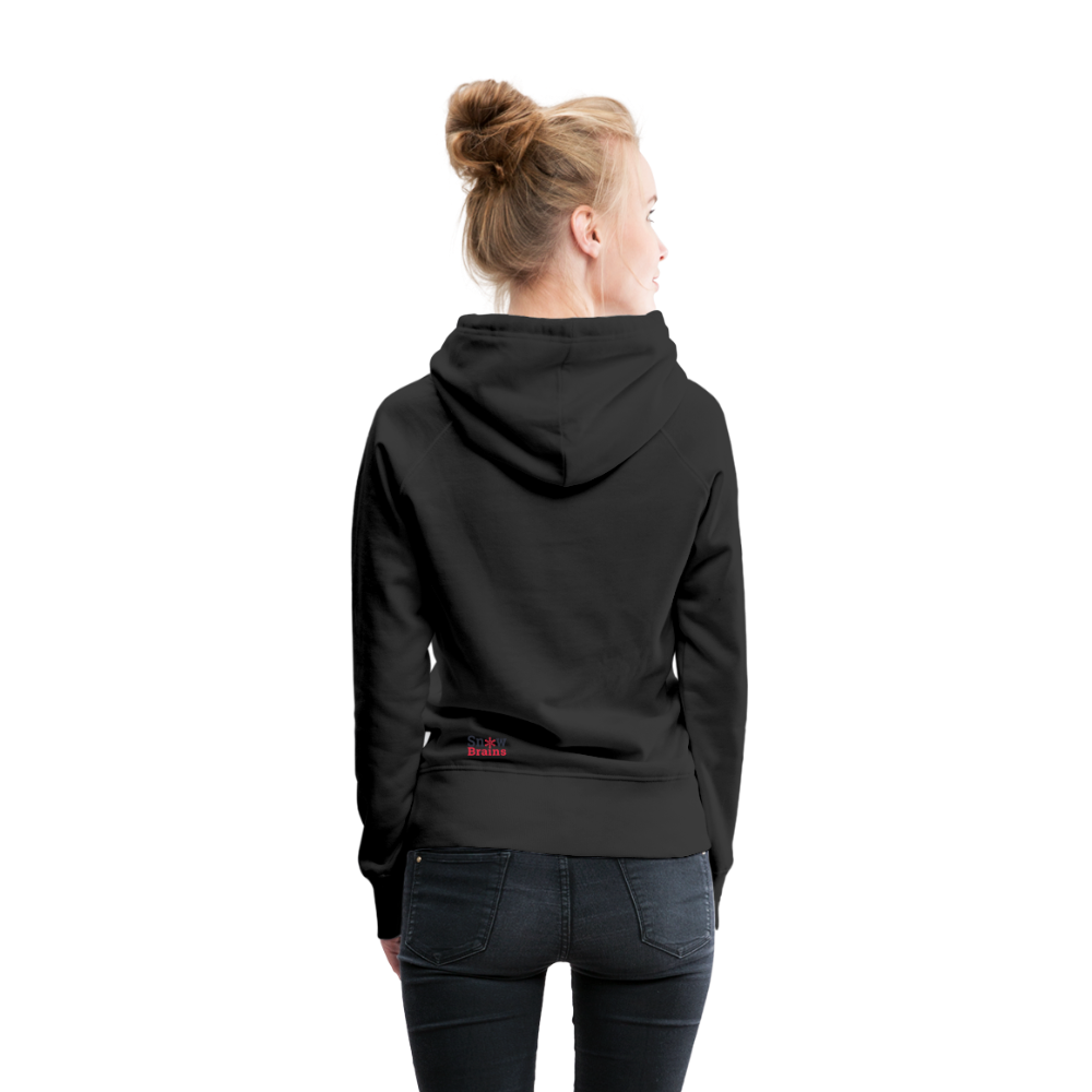 SnowBrains 'Chairlift' Women’s Premium Hoodie - black