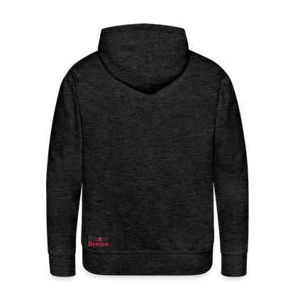 SnowBrains "Dark Side of the Snow" Men’s Hoodie - charcoal grey