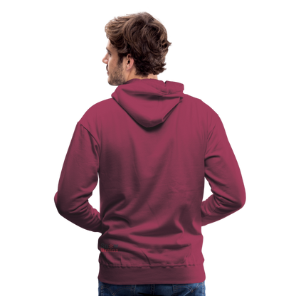 SnowBrains "Dark Side of the Snow" Men’s Hoodie - burgundy