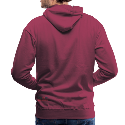 SnowBrains 'Chairlift' Men’s Premium Hoodie - burgundy