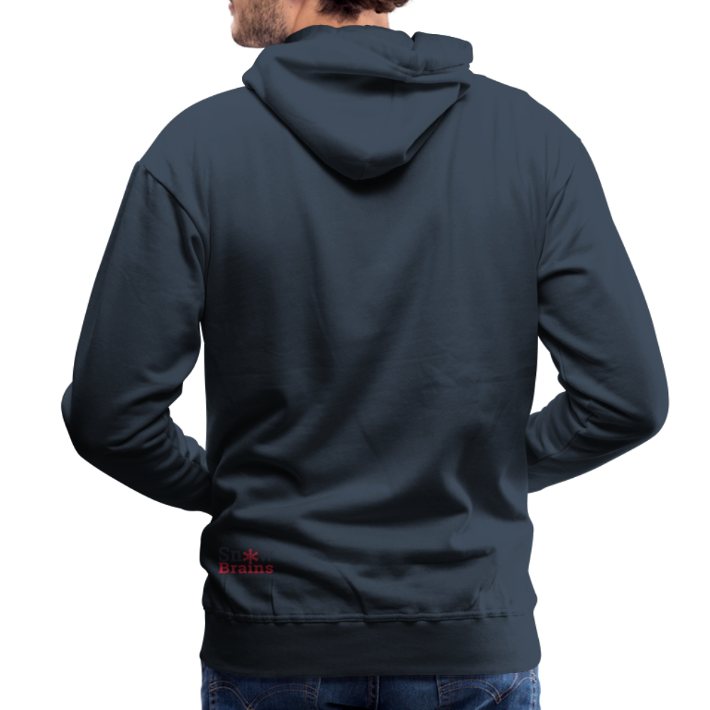 SnowBrains "Balloon Chair" Men’s Premium Hoodie - navy