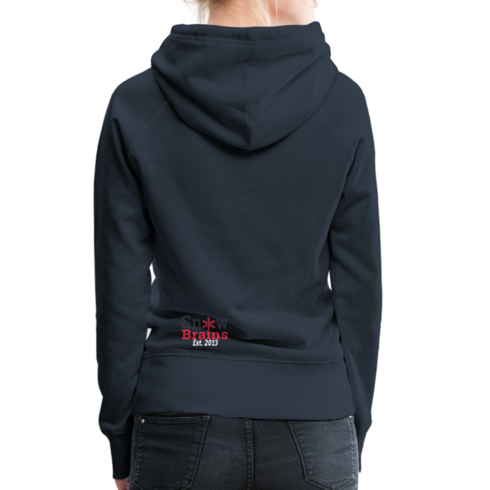 SnowBrains Dark Side of the Snow Women’s Hoodie - navy