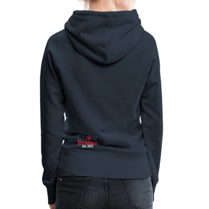 SnowBrains Dark Side of the Snow Women’s Hoodie - navy