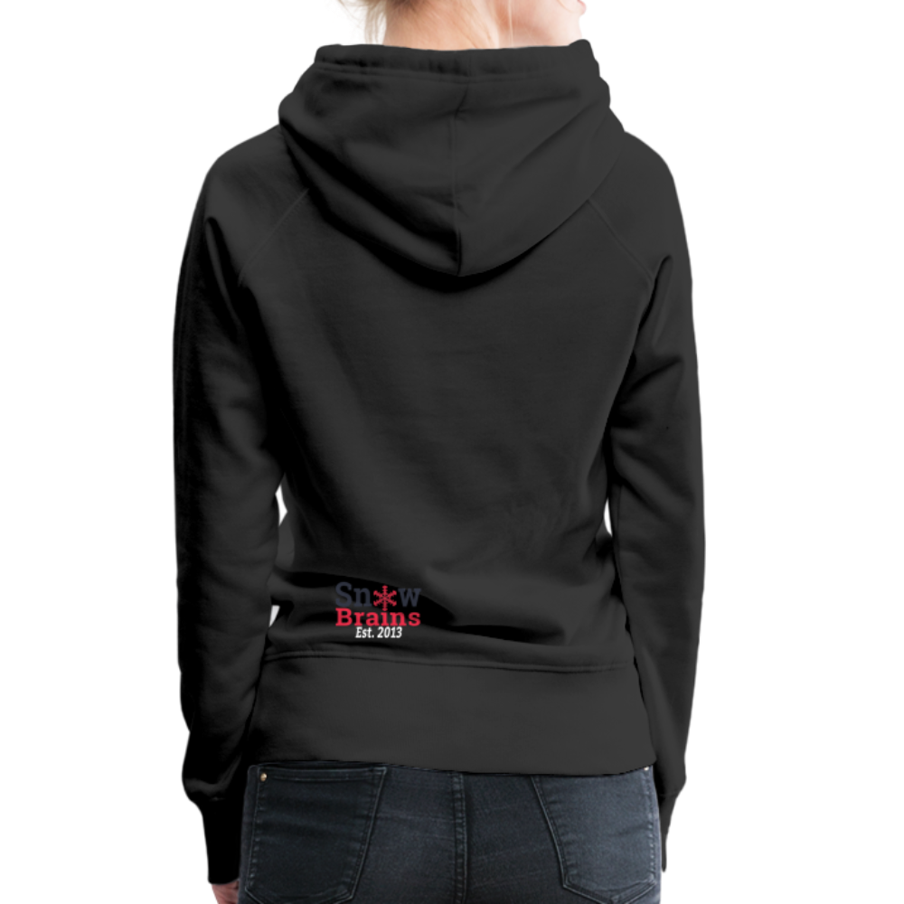 SnowBrains Dark Side of the Snow Women’s Hoodie - black