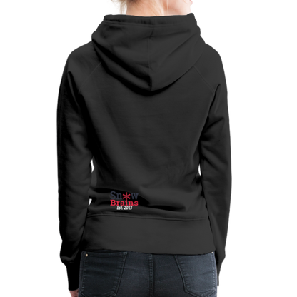 SnowBrains Dark Side of the Snow Women’s Hoodie - black