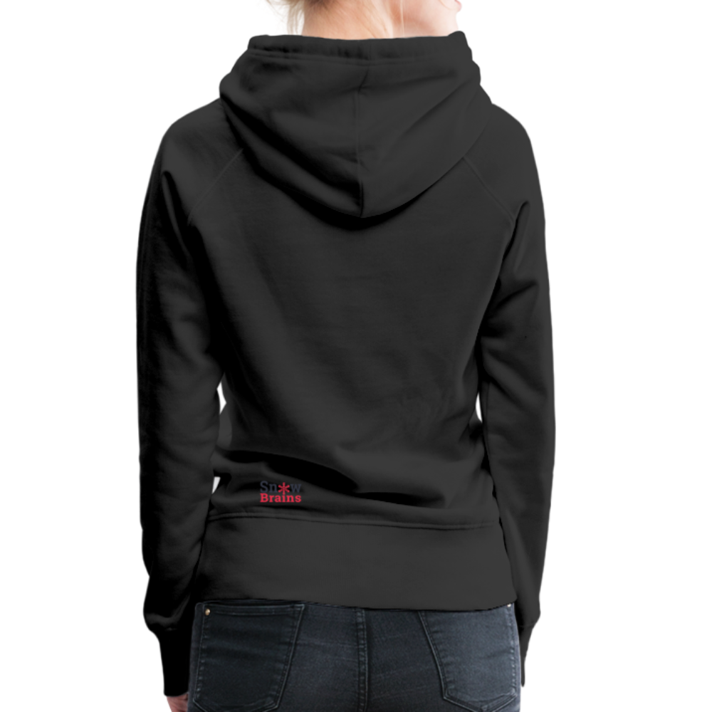 SnowBrains "Balloon Chair" Women’s Premium Hoodie - black