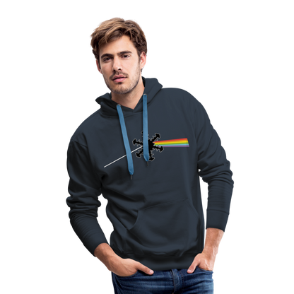 SnowBrains "Dark Side of the Snow" Men’s Hoodie - navy