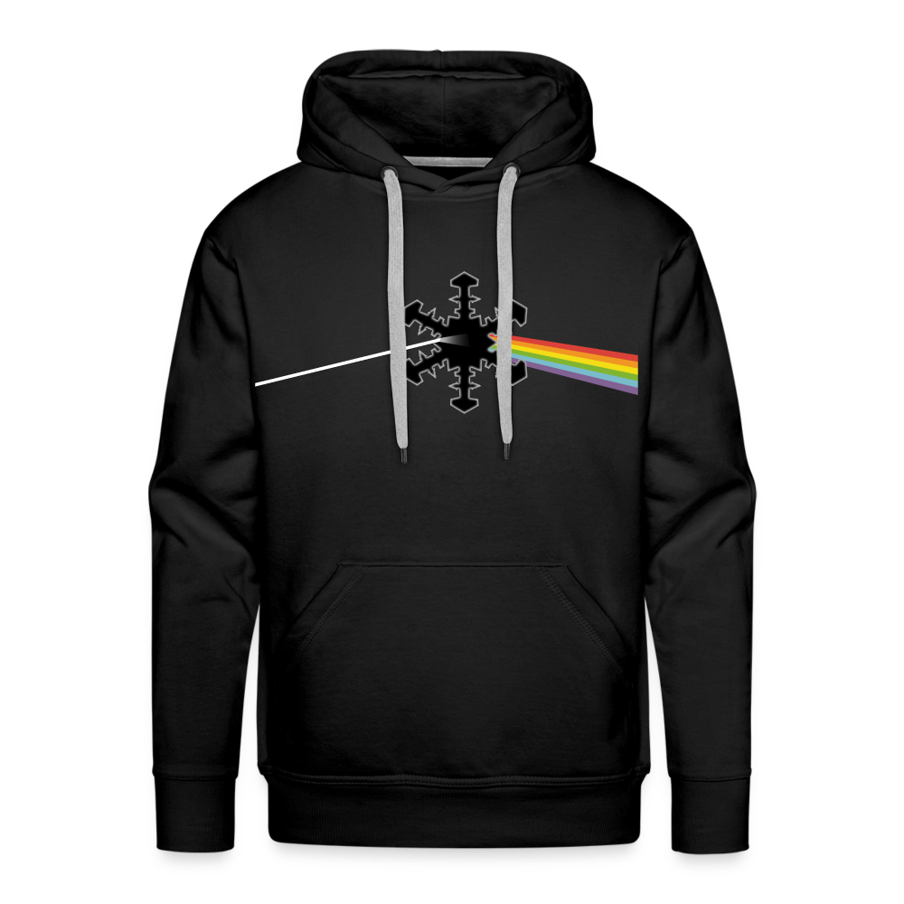 SnowBrains "Dark Side of the Snow" Men’s Hoodie - black