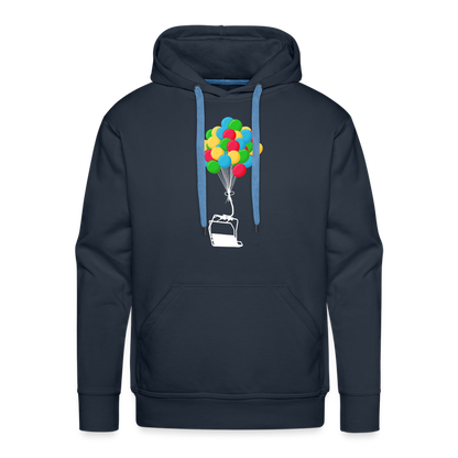 SnowBrains "Balloon Chair" Men’s Premium Hoodie - navy