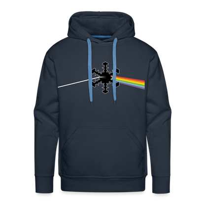 SnowBrains "Dark Side of the Snow" Men’s Hoodie - navy