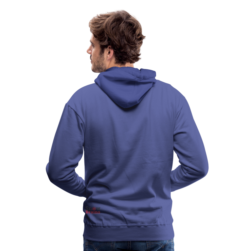 SnowBrains "Dark Side of the Snow" Men’s Hoodie - royal blue