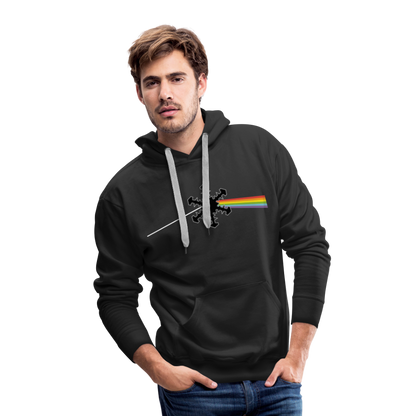 SnowBrains "Dark Side of the Snow" Men’s Hoodie - black