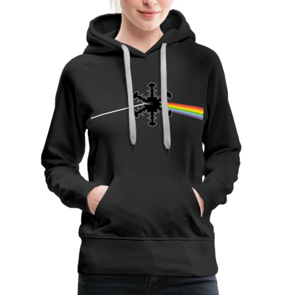 SnowBrains Dark Side of the Snow Women’s Hoodie - black