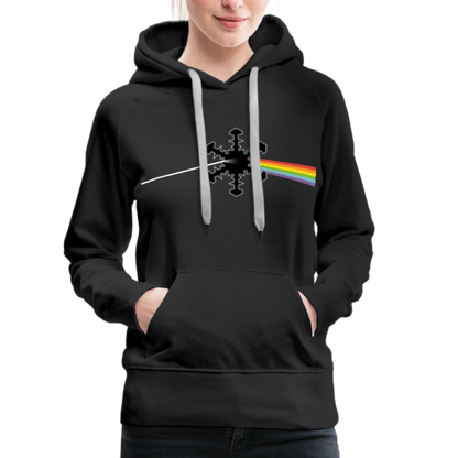 SnowBrains Dark Side of the Snow Women’s Hoodie - black