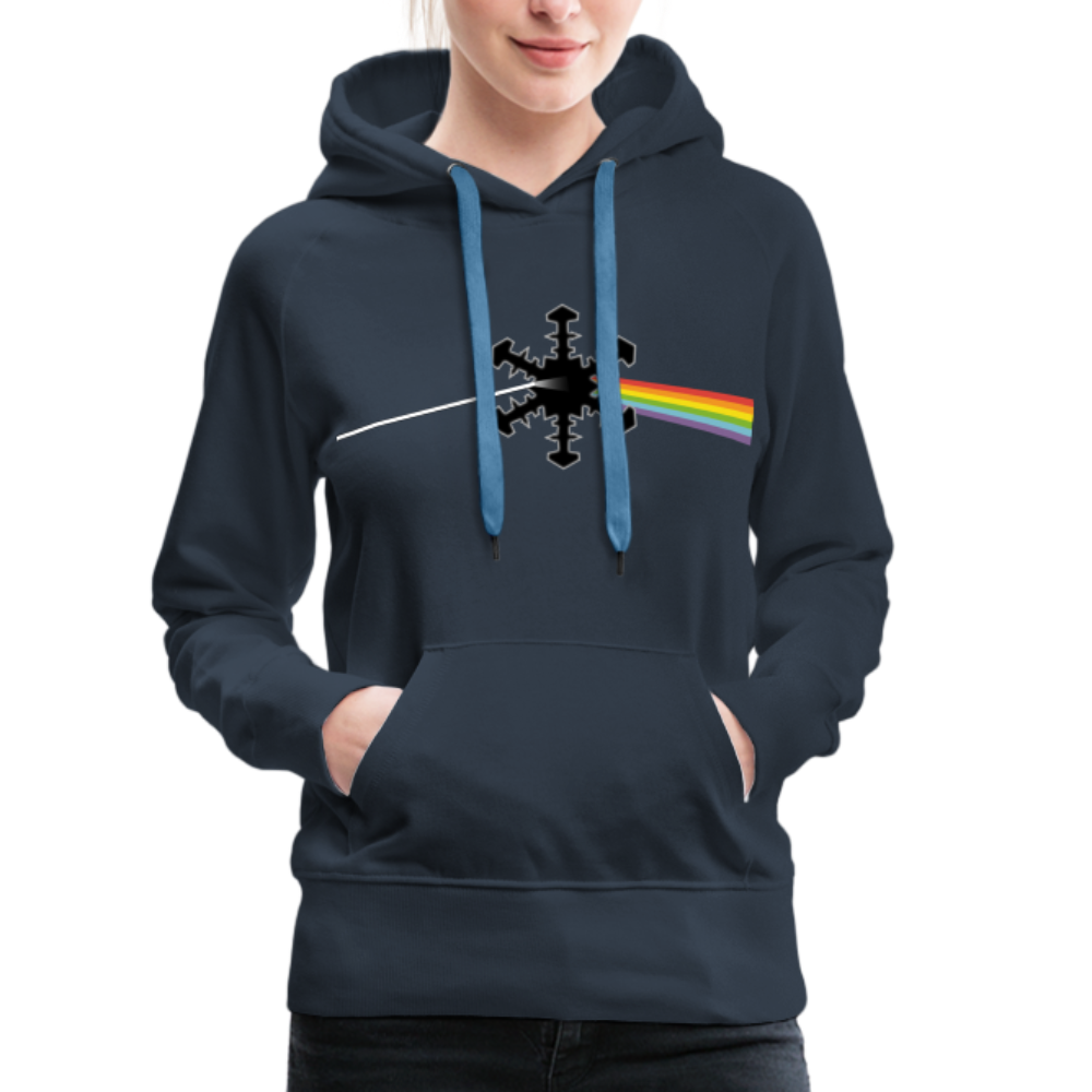 SnowBrains Dark Side of the Snow Women’s Hoodie - navy