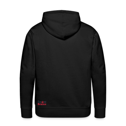 SnowBrains "Dark Side of the Snow" Men’s Hoodie - black