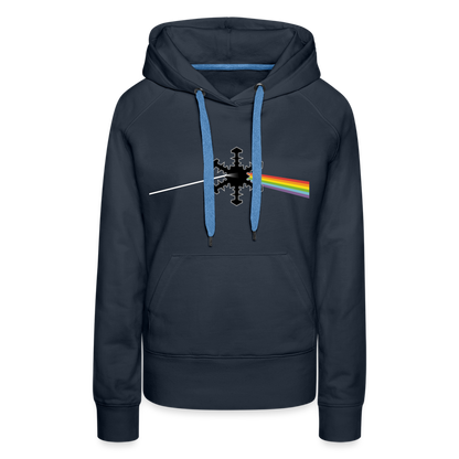 SnowBrains Dark Side of the Snow Women’s Hoodie - navy