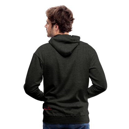 SnowBrains "Dark Side of the Snow" Men’s Hoodie - charcoal grey