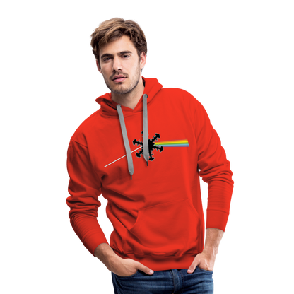 SnowBrains "Dark Side of the Snow" Men’s Hoodie - red