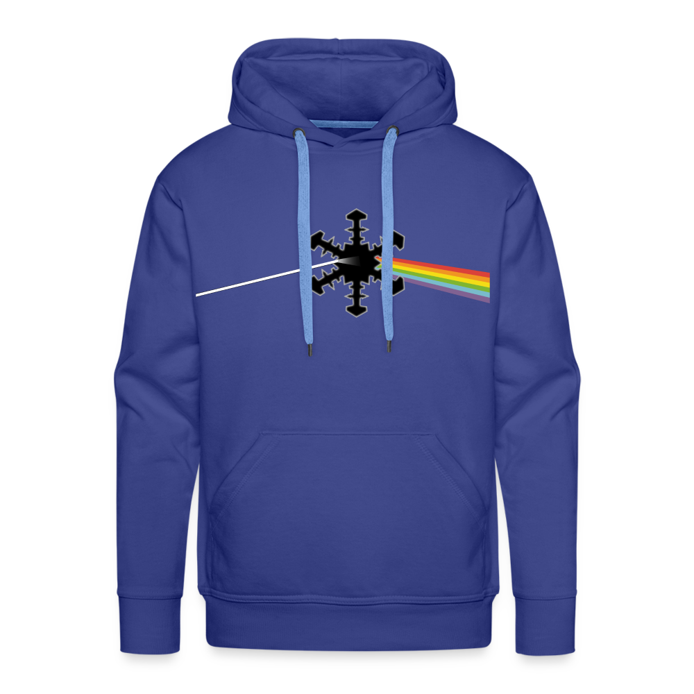 SnowBrains "Dark Side of the Snow" Men’s Hoodie - royal blue