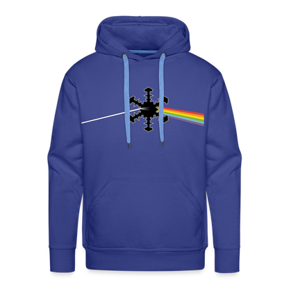 SnowBrains "Dark Side of the Snow" Men’s Hoodie - royal blue