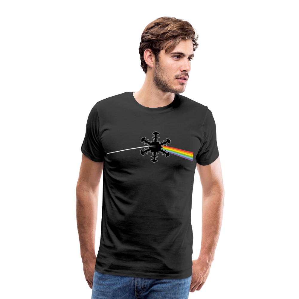 SnowBrains "Dark Side of the Snow" Men's Premium T-Shirt - black