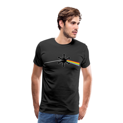 SnowBrains "Dark Side of the Snow" Men's Premium T-Shirt - black