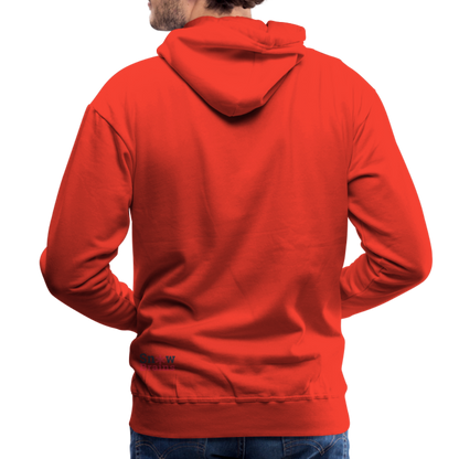 SnowBrains 'Chairlift' Men’s Premium Hoodie - red