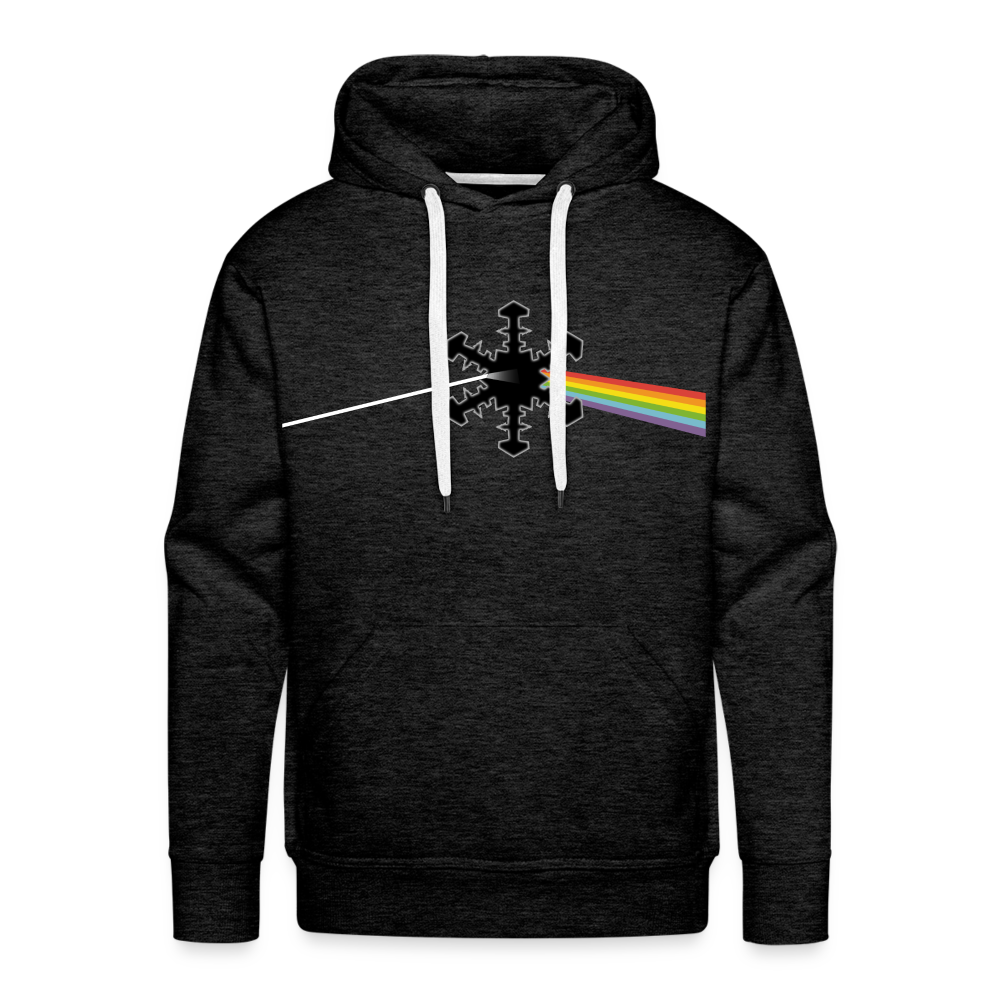 SnowBrains "Dark Side of the Snow" Men’s Hoodie - charcoal grey