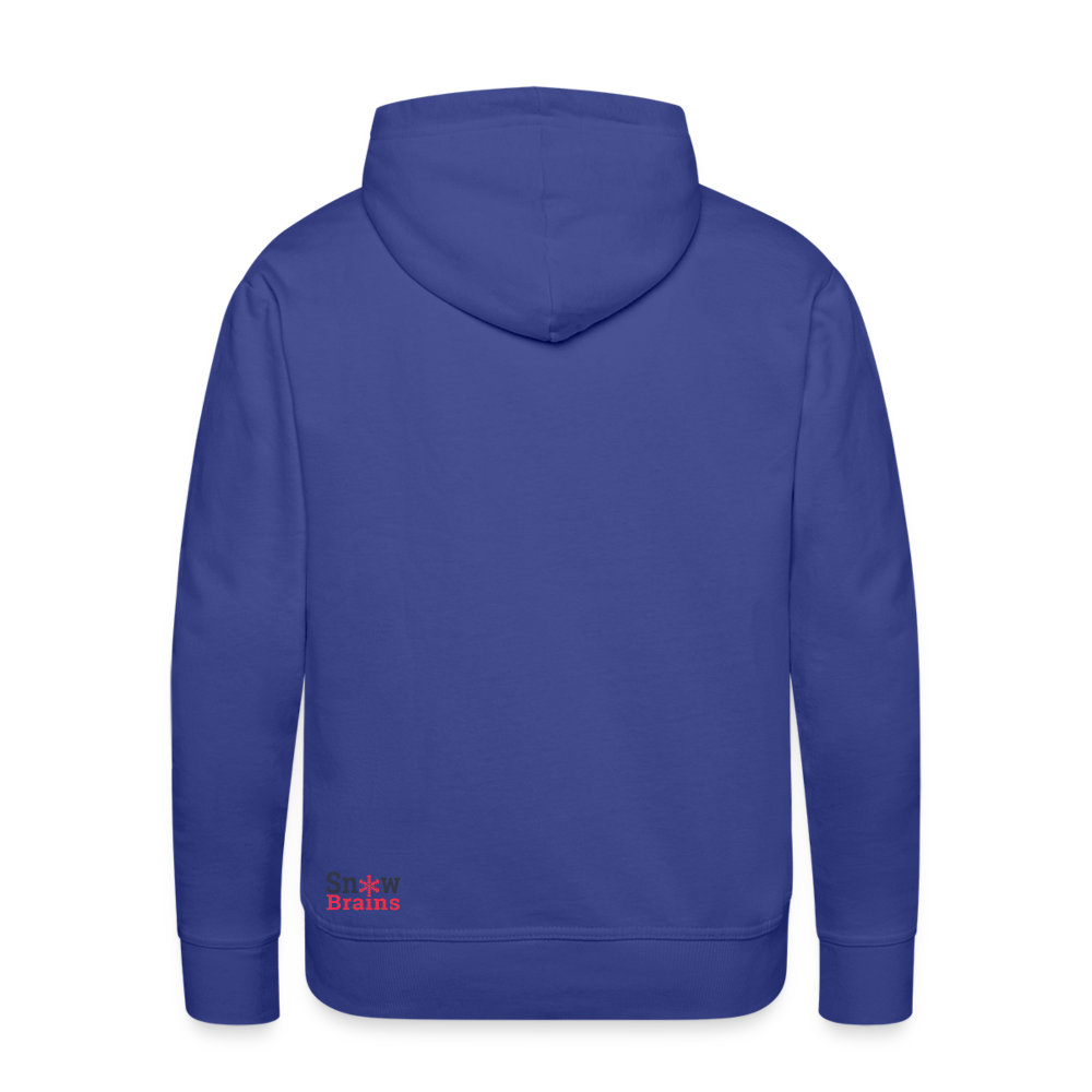 SnowBrains "Dark Side of the Snow" Men’s Hoodie - royal blue